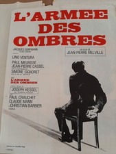 affiche cinema OCCASION 60x80 L'ARMEE DES OMBRES
