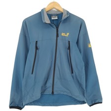 Vintage Jack Wolfskin Décontracté Veste Femme Randonnée Camping Bleu Bf3 Size XS