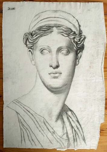 Xix début xxème dessin - ou,
