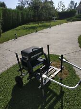 Station De Pêche RIVE D36 Roue Arrière Barre De Traction Avant Support Bouriche