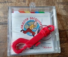 Hergé & Tintin - Porte clé publicitaire POULAIN - Neuf sous coffret d origine