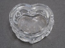 CENDRIER VERRE - FORME CŒUR - BAR - PUB - BISTROT