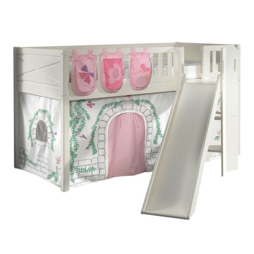 Lit enfant toboggan tente 3 - lit,