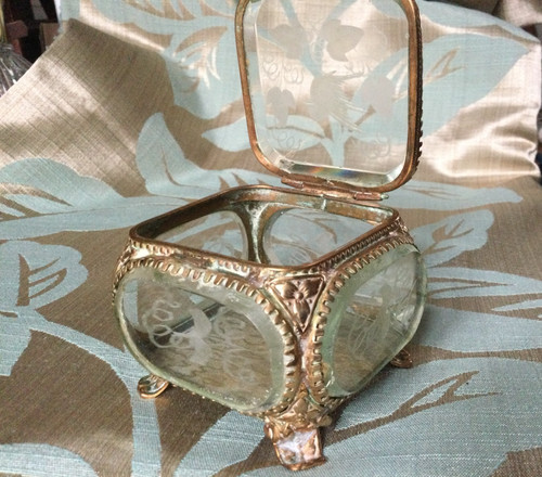 Coffret bijoux ancien nap - a,