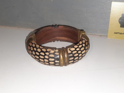 Bracelet bois vintage effet - vintage,