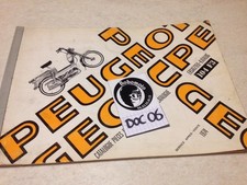 Peugeot parts list cyclomoteur