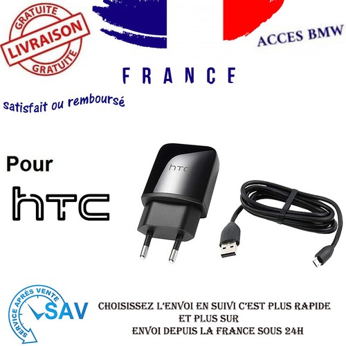 Chargeur cable usb htc - chargeur,