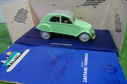 Voiture miniature tintin - miniature,