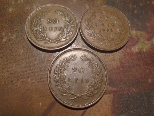 Monnaie lot pieces reis - monnaie,
