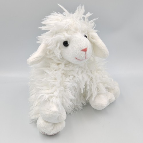 Doudou peluche mouton blanc