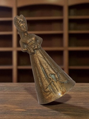 Cloche ancienne bronze vintage