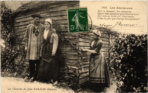 Cpa les amoureux - -,