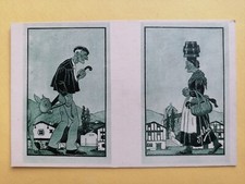 cpa Pays BASQUE Illustration AQUARELLE de Jacques LE TANNEUR Jour de Marché