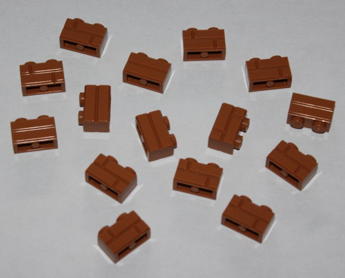 Lego medium nougat brick - 15,