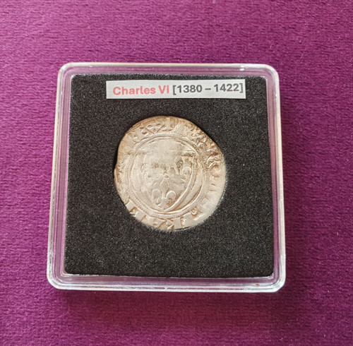Pièce monnaie médiévale - pièce, de