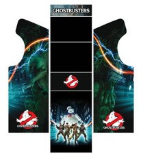 Stickers Borne Arcade (Mame ou Euro ou Personnalisé) - GhostBuster modèle 3