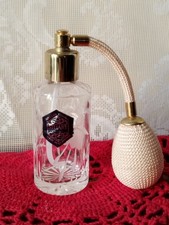 ​💎 Flacon Atomiseur de Parfum Stuart Crystal Cristal au Plomb 30% Motif Fuchia