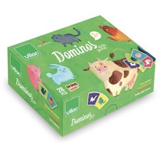 Jeu de dominos en bois Animaux de la ferme - Vilac 6066