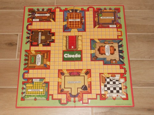 Cluedo parker plateau de jeu - -,