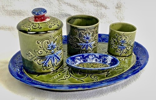 Ancien service fumeur pot - ancien, a