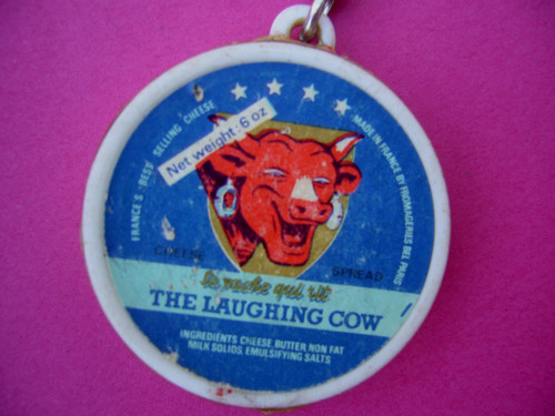 Porte clés vache - porte,
