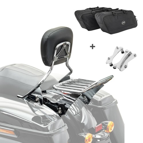 Sissy bar set sacs - bar, +
