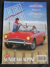 RETROVISEUR  / N° 65  Janvier 1994  " SUNBEAM ALPINE "