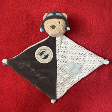 ?? DOUDOU  SAUTHON OURS LAZARE & OSCAR PLAT AVIATEUR BON VOYAGE ETAT NEUF