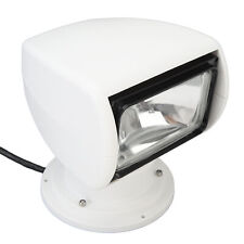 Projecteur Marine 12V 100W Rotation 360° IP67 Etanche Halogène Télécommande Pour