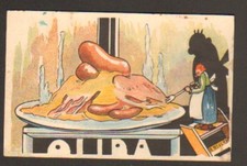 BECASSINE préparant une CHOUCROUTE "OLIDA"