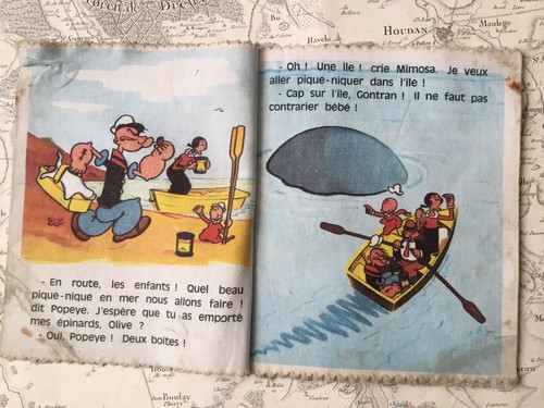Livre popeye étrange pique - popeye,