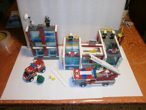 Lego pompier 7208 - lego,