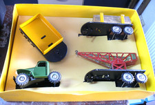 FRANCE JOUETS : COFFRET LES GRANDS ROUTIERS / 1 TRACTEUR + 3 REMORQUES