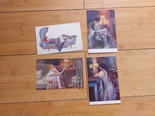 4 CARTES  POSTALES EROTIQUES 