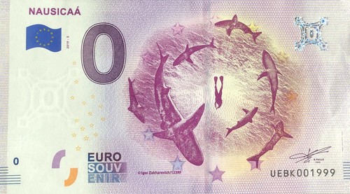 Billet zero euro - nausicaa, 7