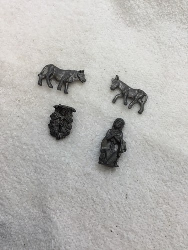 Pewter miniature figurines - miniature,