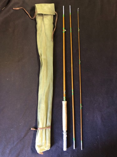 Ancienne canne mouche - ancienne, en