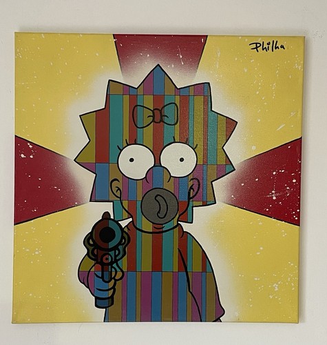 Philka street art original - philka,