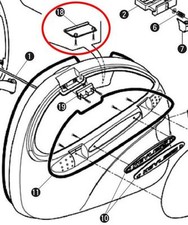 GIVI Z1239 Plaquette De