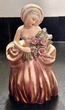 STATUE MARQUISE EN CERAMIQUE SIGNEE PUGI DANS L' ESPRIT DE GUIDO CACCIAPUOTI