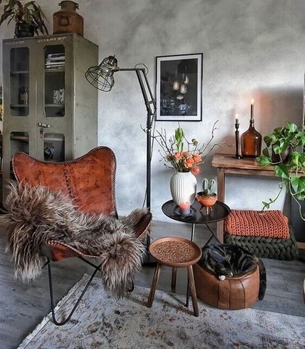 Fauteuil relaxant ancien - , en