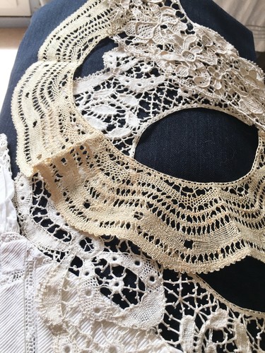 Beau lot plastrons cols - lot,