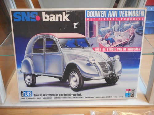Maquette kit citroen 2cv - citroen,
