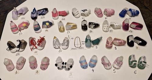 Baskets poupée 7 - ,