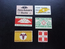 SUISSE - 6 vignettes n* MH