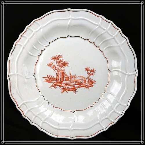Splendide assiette faience - en,
