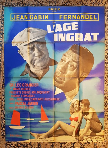 Affiche 1964 âge ingrat - affiche,