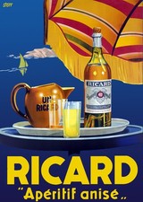 POSTER AFFICHE  RICARD