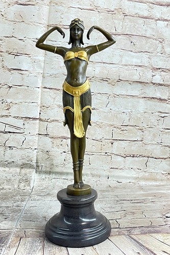 Bronze sculpture art déco - sculpture,