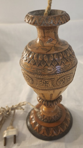 Pied lampe ancien poser - pied,